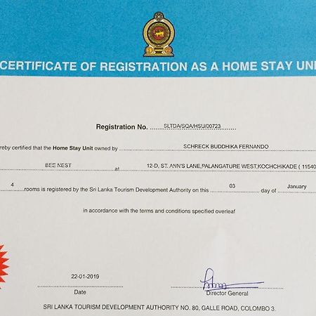 נגומבו Bee Nest Bed & Breakfast מראה חיצוני תמונה